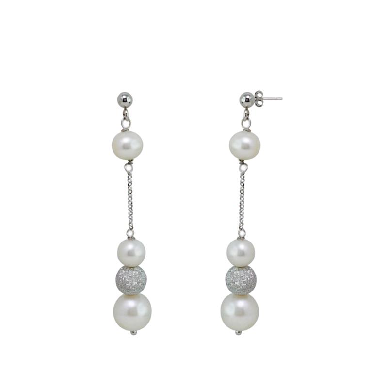 Orecchini con perle
