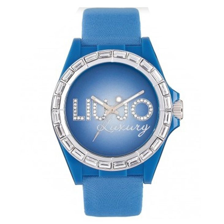 Orologio Solo Tempo Donna Liu Jo Tlj239 Cassa Resina Azzurro