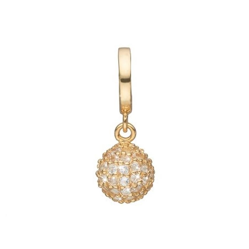 Charm Per Orologio Christina Sparkling In Argento 925 E Topazio - 610-G60