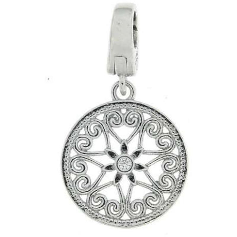 Charm Mandala SC41 CHARMANT In Argento 925 Rodiato 