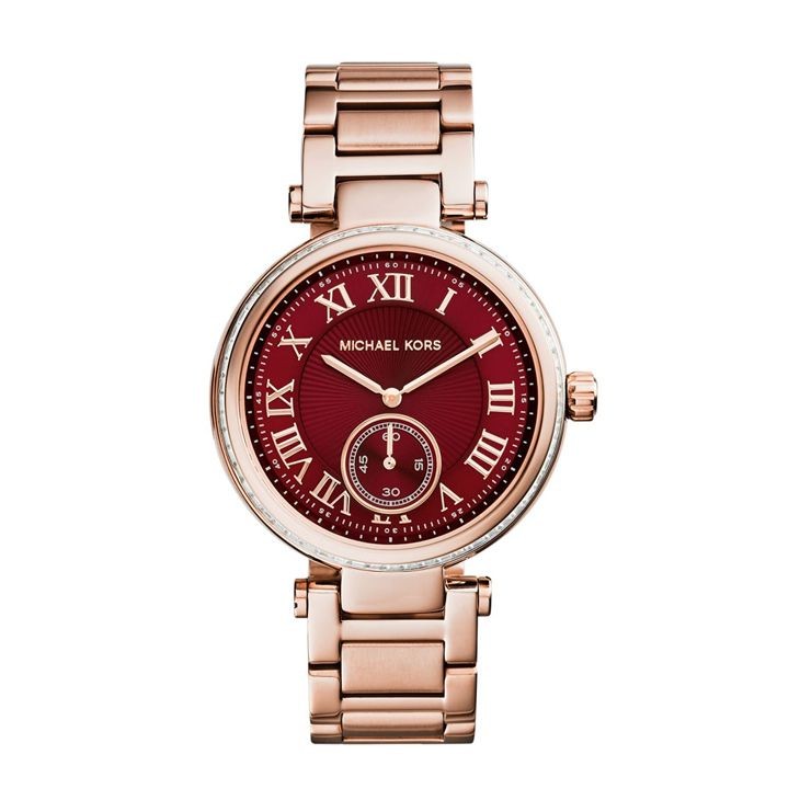 OROLOGIO UNISEX SOLO TEMPO MICHAEL KORS MK6086 IN ACCIAIO ROSATO