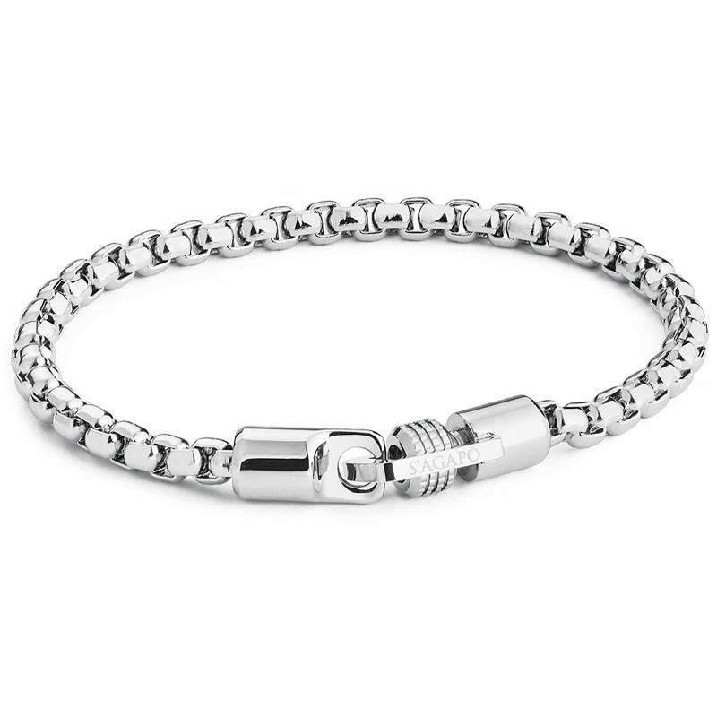 Bracciale Uomo S'agapo' Scm08a Man Steel Armband