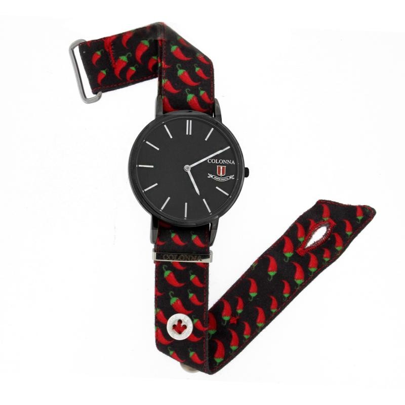 Orologio da Uomo Solo Tempo COLONNA C42N00IPN con Cinturino Tessuto Sartoriale Citta Oro