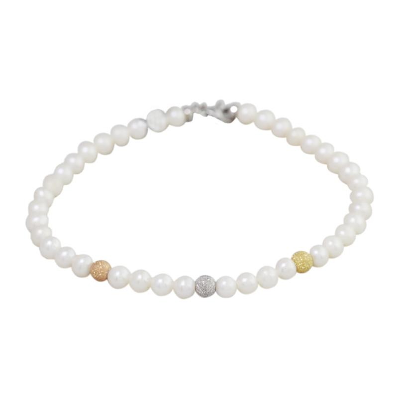 Bracciale Donna Iki 451008 Oro Perle