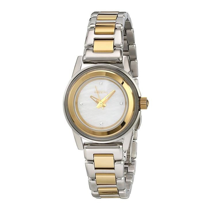 Orologio Solo Tempo Donna Breil Tw1089 Cassa Cinturino Acciaio Con Cristalli