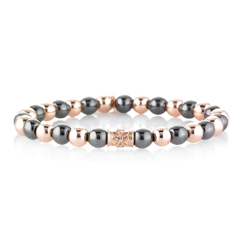 Bracciale Unisex GERBA 422 in Argento 925 con Pietre Naturali