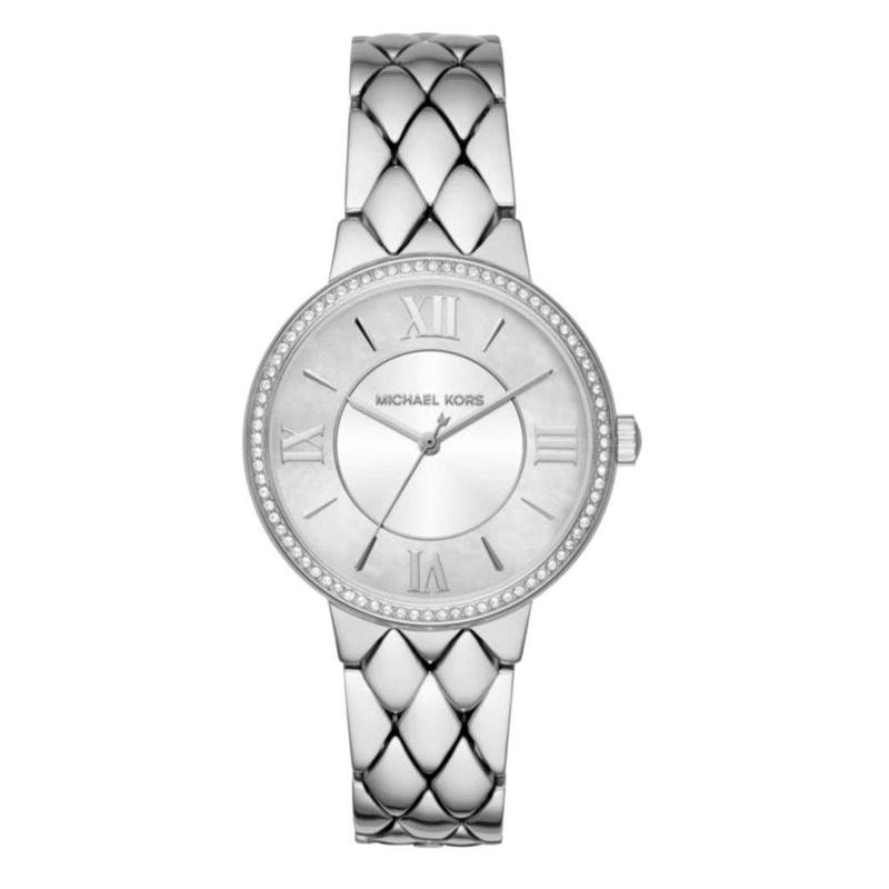 OROLOGIO DONNA SOLO TEMPO MICHAEL KORS MK3703 IN ACCIAIO CON PIETRE