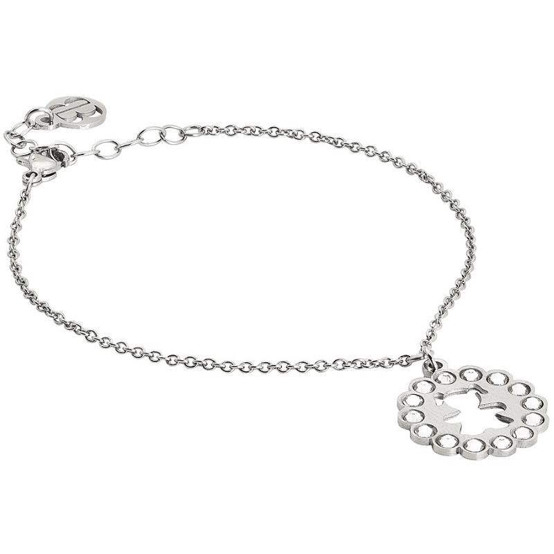 bracciale donna boccadamo PI-BR22 In Acciaio Rodiato Con Charm A Forma Di Bimba