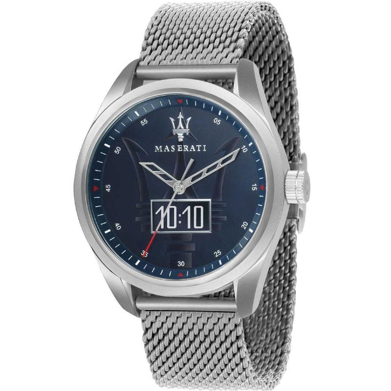 Orologio uomo Maserati R8853112002 in acciaio e quadrante colore blu opaco