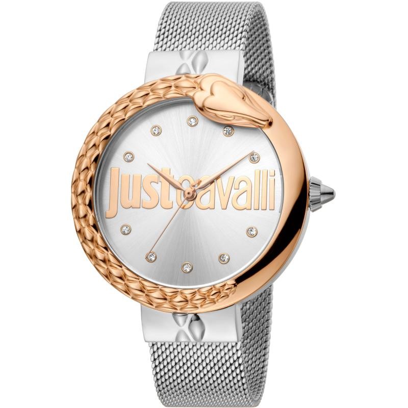 orologio donna solo tempo just cavalli JC1L096M0125 cassa acciaio PVD 