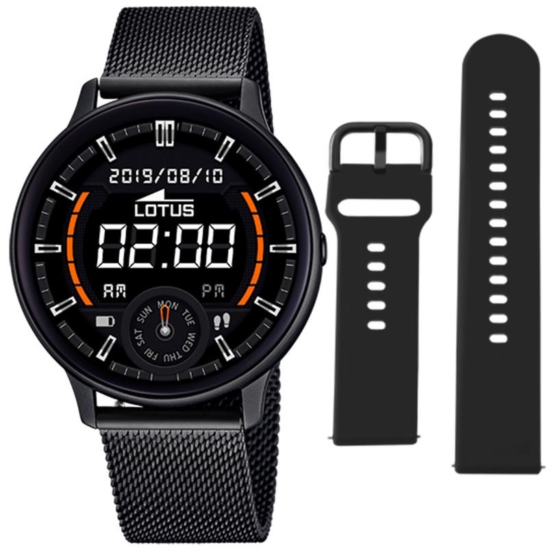 Orologio SmartWatch Uomo Lotus 50016/1 Frequenzimetro Conta Passi Bluetooth 