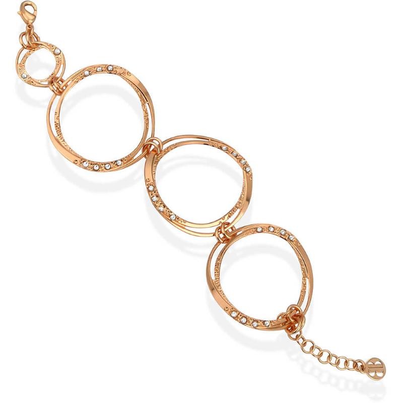 Bracciale Donna BOCCADAMO XBR892RS Cerchi in Bronzo con Pietre