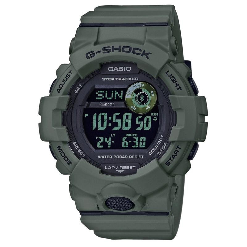 Orologio Uomo Digitale GBD-800UC-3ER Di G Shock G-Squad Colore Verde Militare