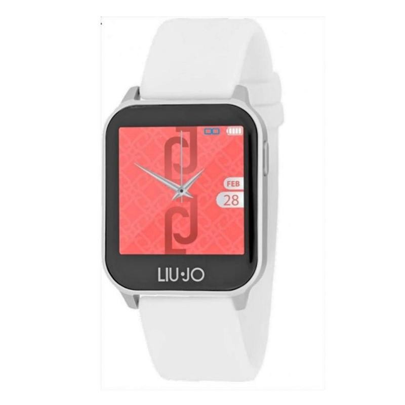 Orologio Unisex Smartwatch LIUJO ENERGY SWLJ014 Cinuturino in Silicone Bianco