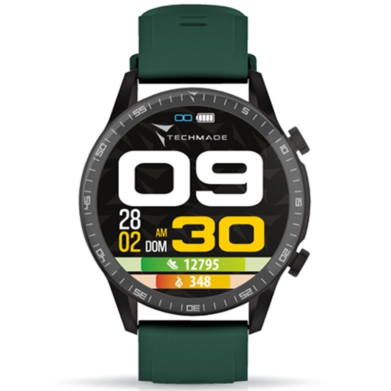Orologio Smartwatch TECHMADE TM-ROCKS-GR Cinturino In Silicone