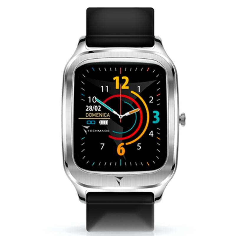 Orologio Smartwatch TECHMADE TM-VISION-BK Cinturino In Silicone