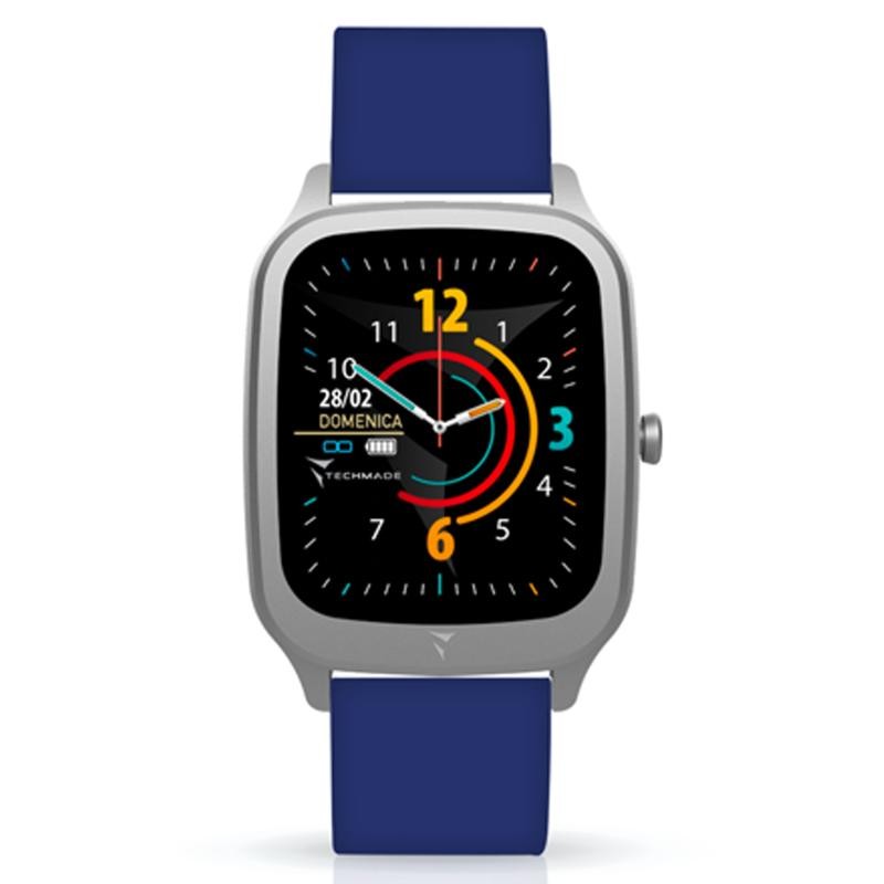 Orologio Smartwatch TECHMADE TM-VISION-BL Cinturino In Silicone