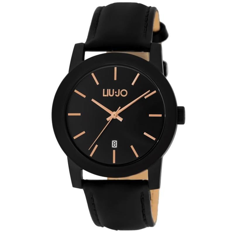 Orologio Unisex Solo Tempo Liu-Jo Della Collezione Equal TLJ1714M In Pelle Nero 