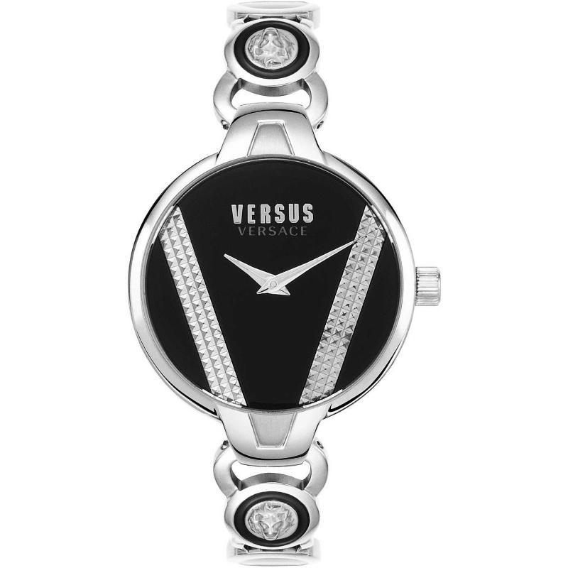 Orologio Solo Tempo Da Donna Versus VSPER0119 Saint Germain In Acciaio Quadrante Nero