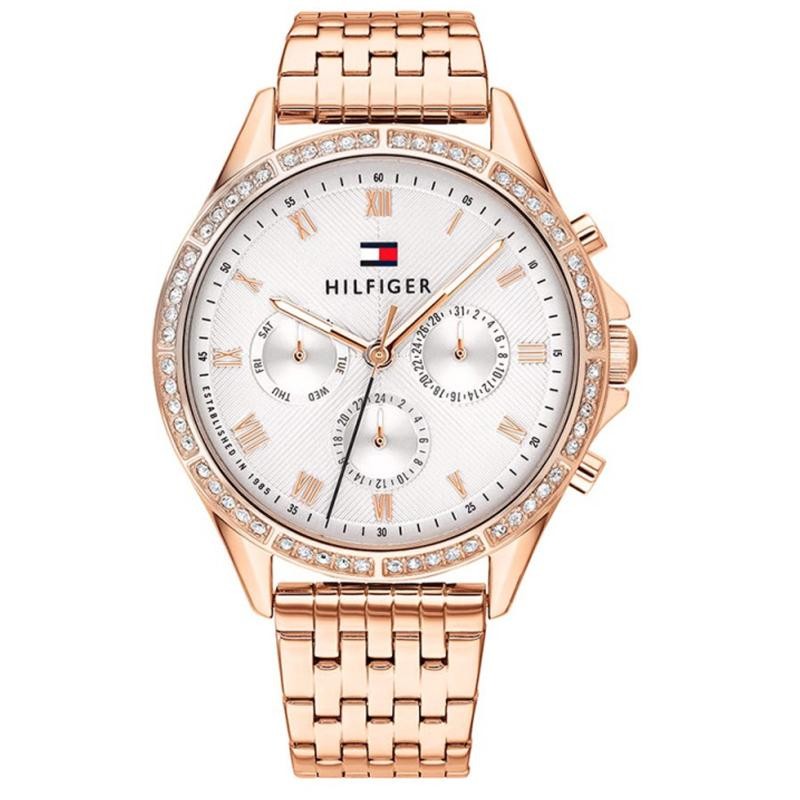 Orologio Multifunzione Da Donna TOMMY HILFIGER 1782143 In Acciaio PVD Oro Rosa