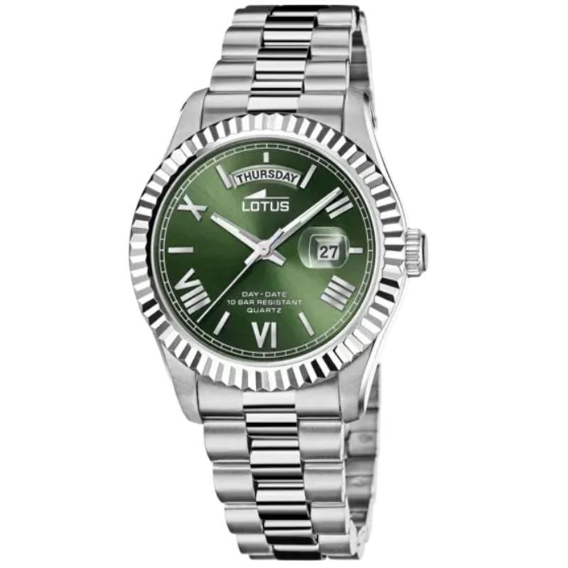 Orologio Lotus 18854/3 Verde Acciaio Inossidabile 316l