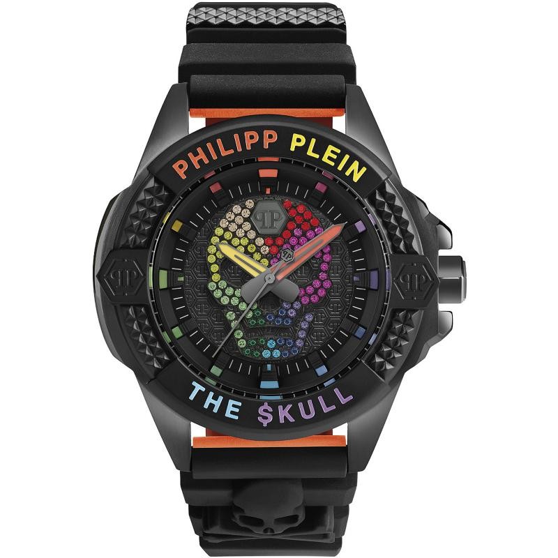 Orologio Solo Tempo Philipp Plein Uomo The $Kull Titan Rainbow Watch PWAAA1121 