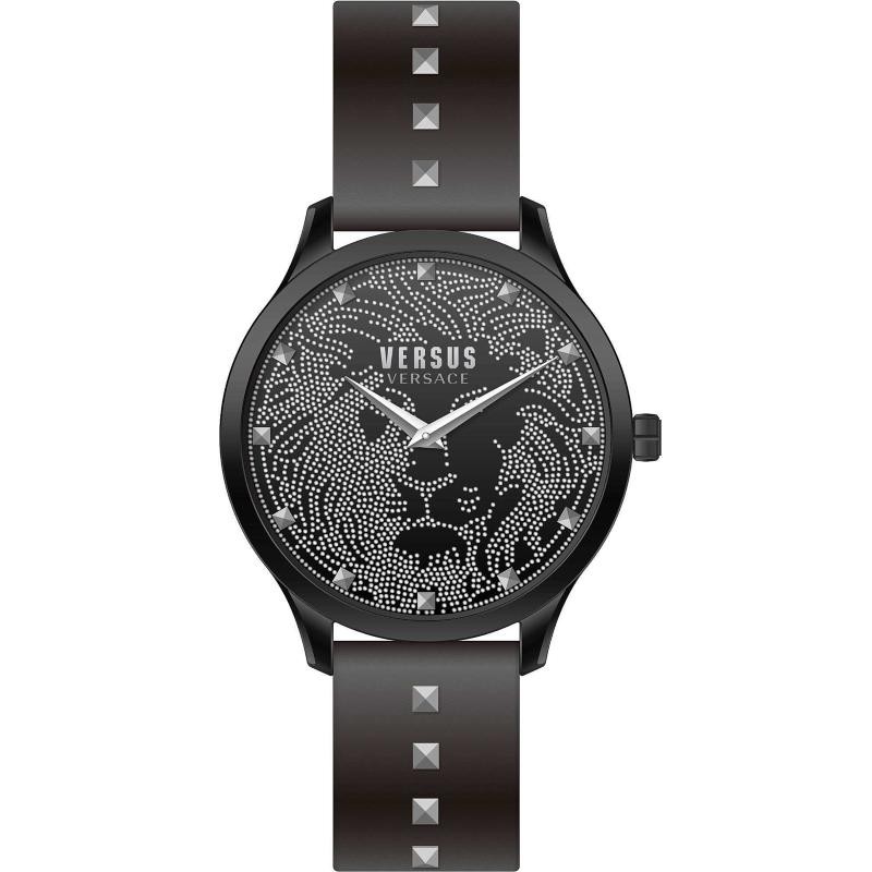 Orologio Solo Tempo Donna Versus VSPVQ0420 Della Collezione Domus In Pelle Nero 