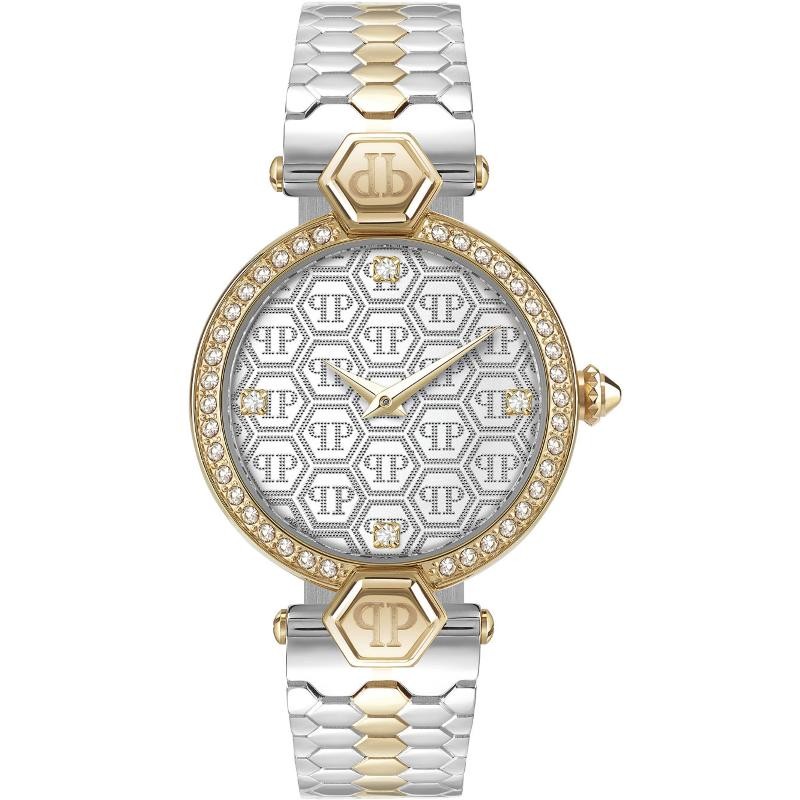 Orologio Donna Solo Tempo Philipp Plein PWEAA0521 Couture In Acciaio Bicolore