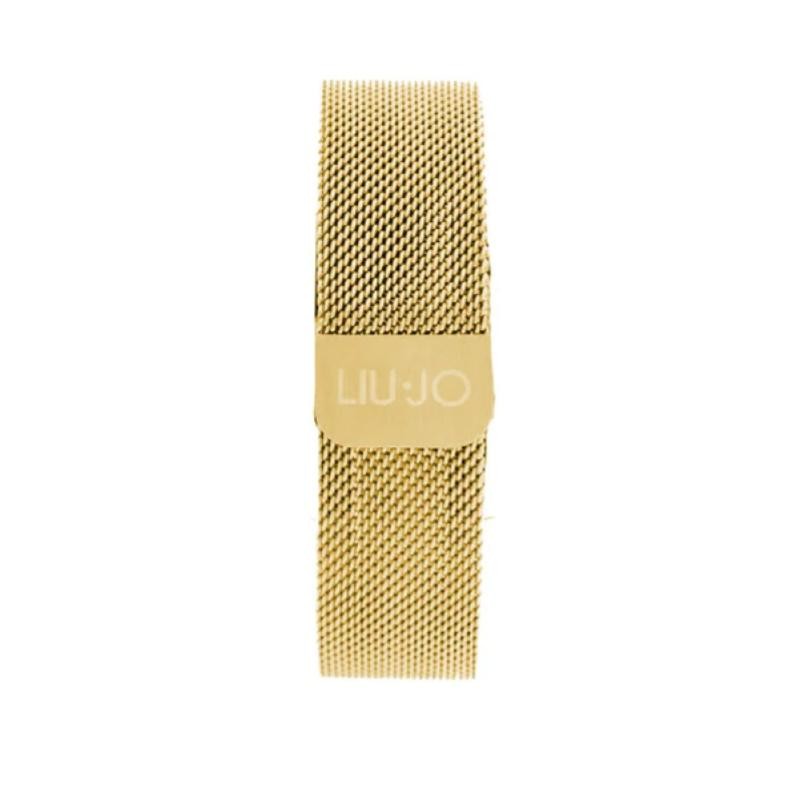 Cinturino CINTSWLJ019 per Smartwatch LIUJO Maglia Milano Dorato 20mm