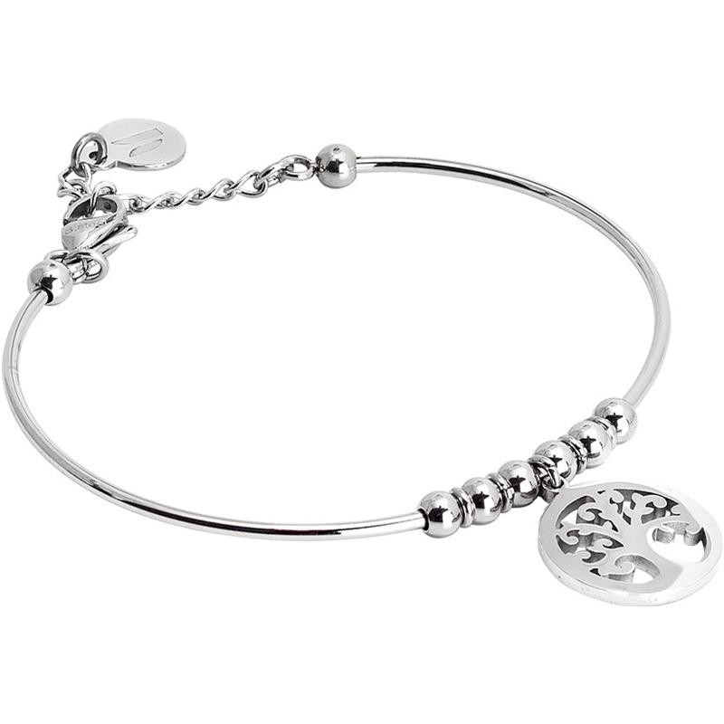 Bracciale Da Donna Boccadamo Sbarazzina SA/BR19 In Acciaio Con Charms Albero della Vita