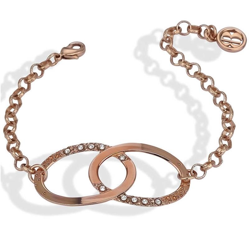 Bracciale Da Donna Boccadamo Magic Chain XBR942RS In Bronzo Placcato Oro Rosa