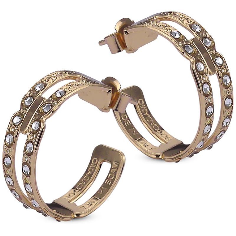 Orecchini Da Donna Boccadamo Magic Chain XOR617D In Bronzo Placcato Oro Giallo