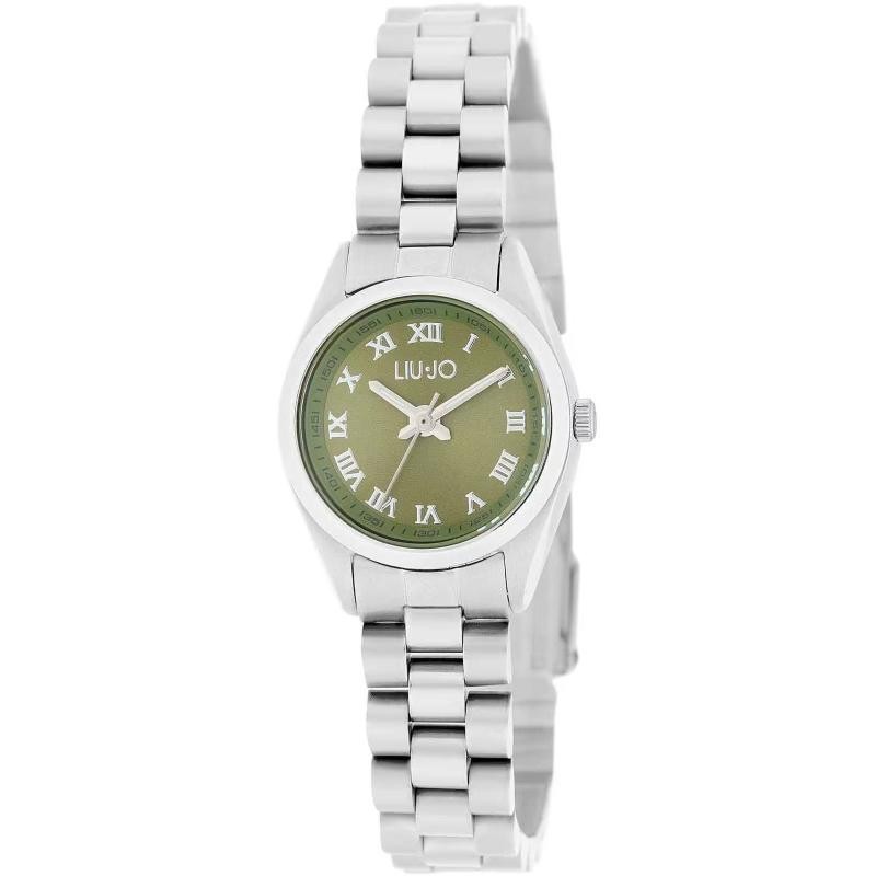 Orologio Donna Solo Tempo LIUJO TLJ2101 Cinturino Acciaio Fondo Verde