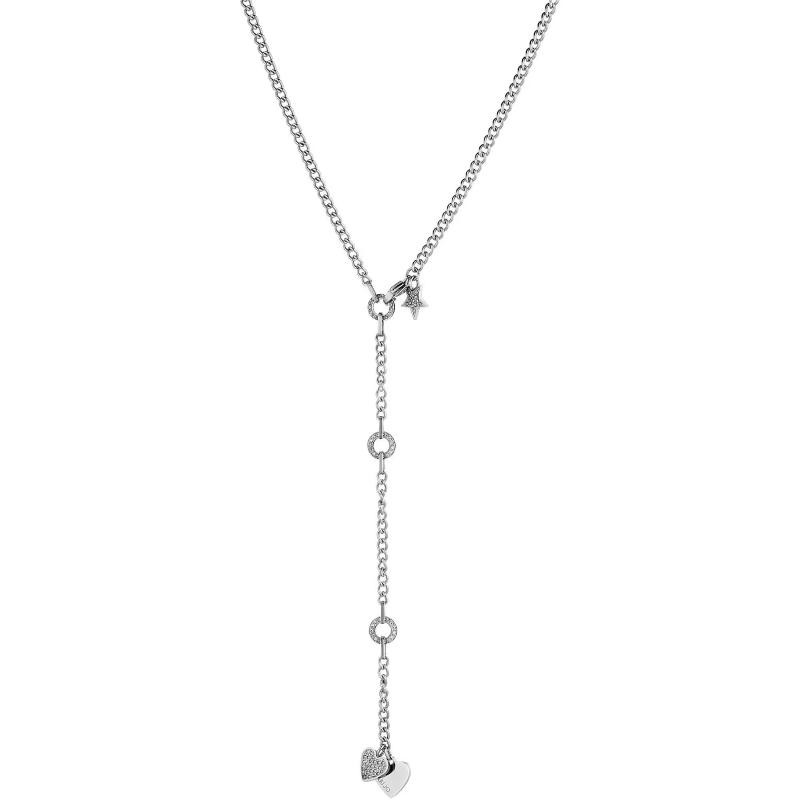 Collana Donna LIUJO LJ1386 in Acciaio con Cuore Zirconato