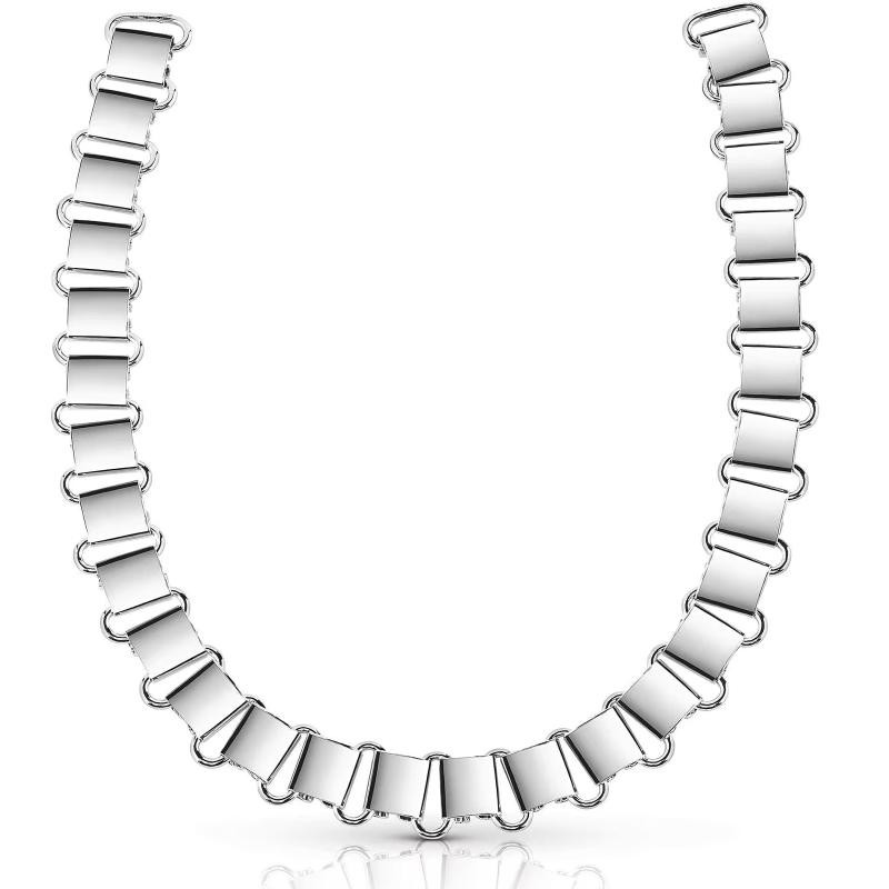 Bracciale Da Donna Guess Dream Girl UBN84005 In Acciaio A Catena A Maglia Grande Silver 