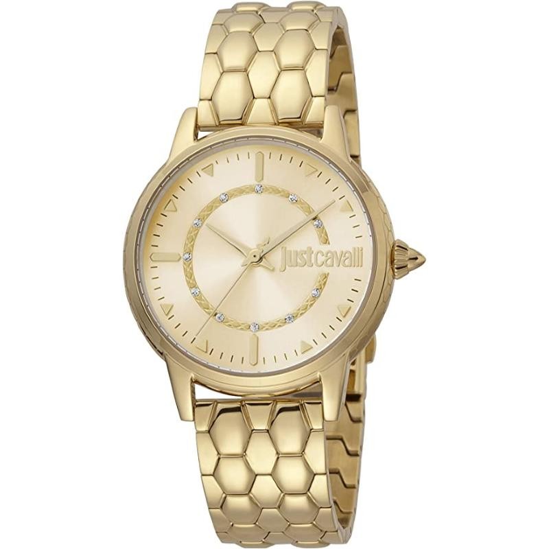 Orologio Donna Solo Tempo JUST CAVALLI JC1L149M0045 Cinturino Acciaio Oro