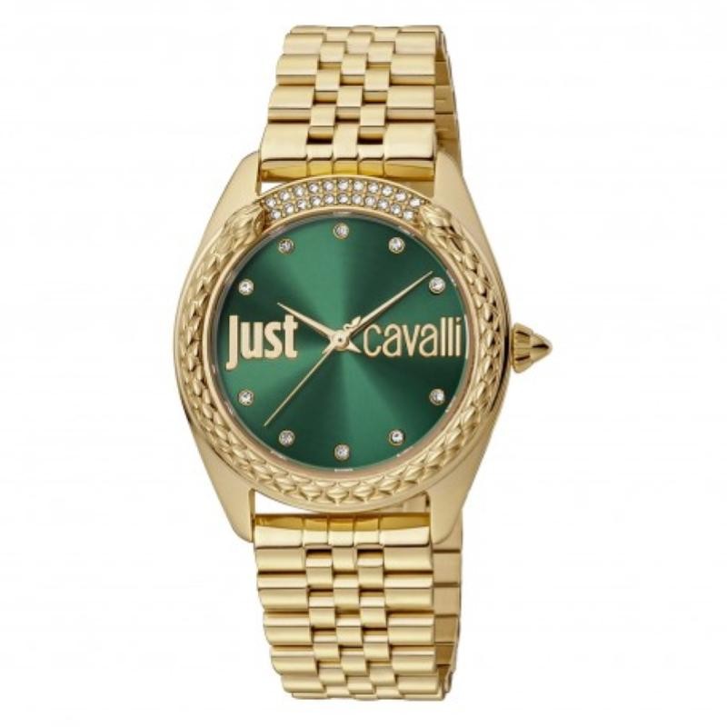 Orologio Donna Solo Tempo JUST CAVALLI JC1L195M0075 Cinturino Acciaio Oro