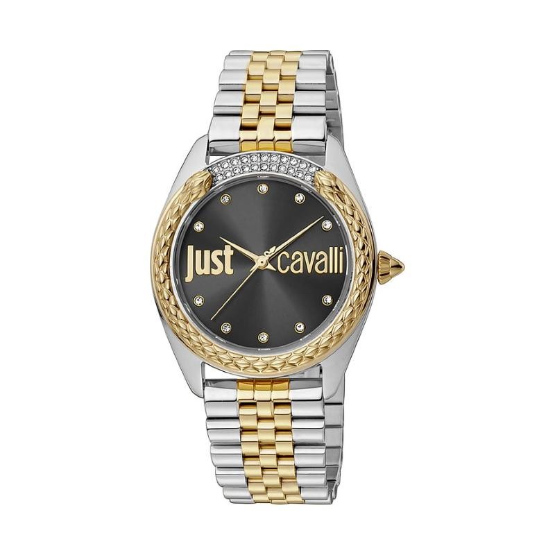 Orologio Donna Solo Tempo JUST CAVALLI JC1L195M0105 Cinturino Acciaio Bicolore