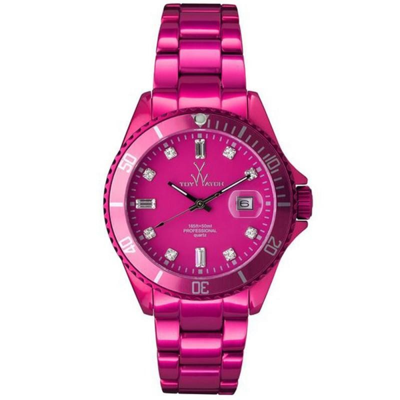 Orologio Donna Solo Tempo TOYWATCH ME06PS in Alluminio colore Fucsia