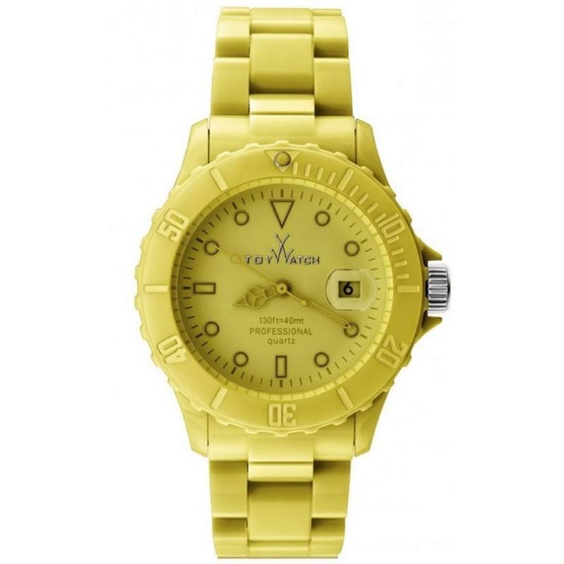 Orologio Unisex Solo Tempo TOYWATCH M014YL in Resina colore Giallo