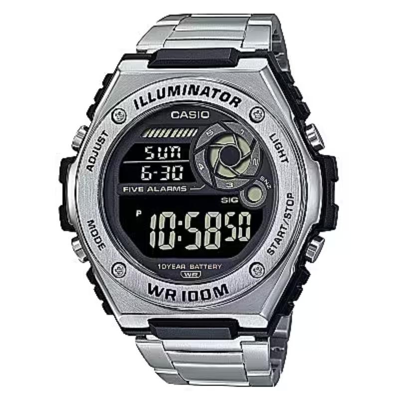 Orologio Uomo Digitale CASIO Collection MWA-100HD-7AVEF Silver