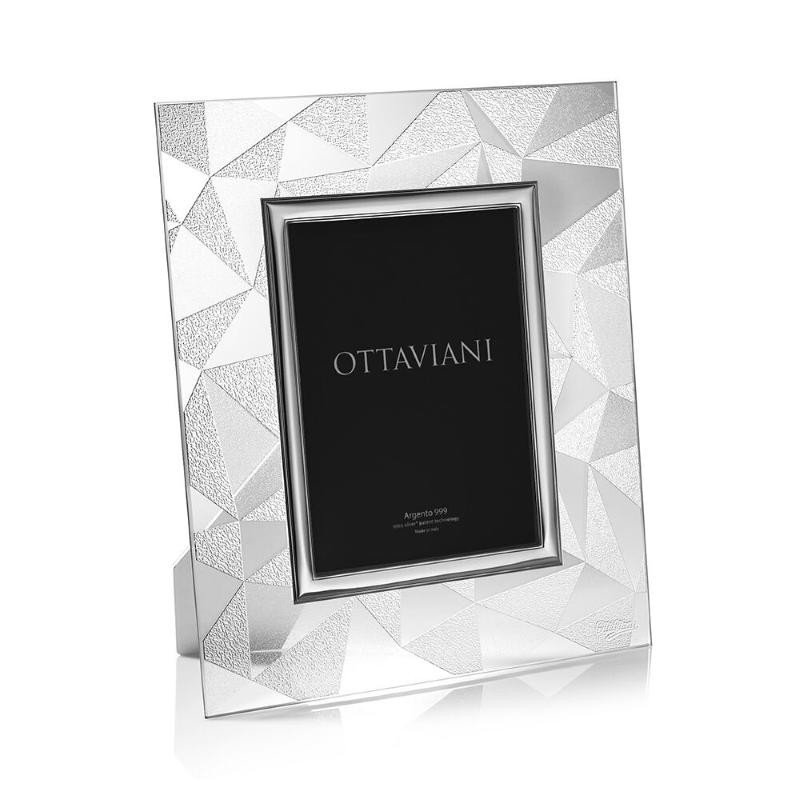 Cornice Portafoto Diamante OTTAVIANI 6010C in Cristallo 25x30 cm