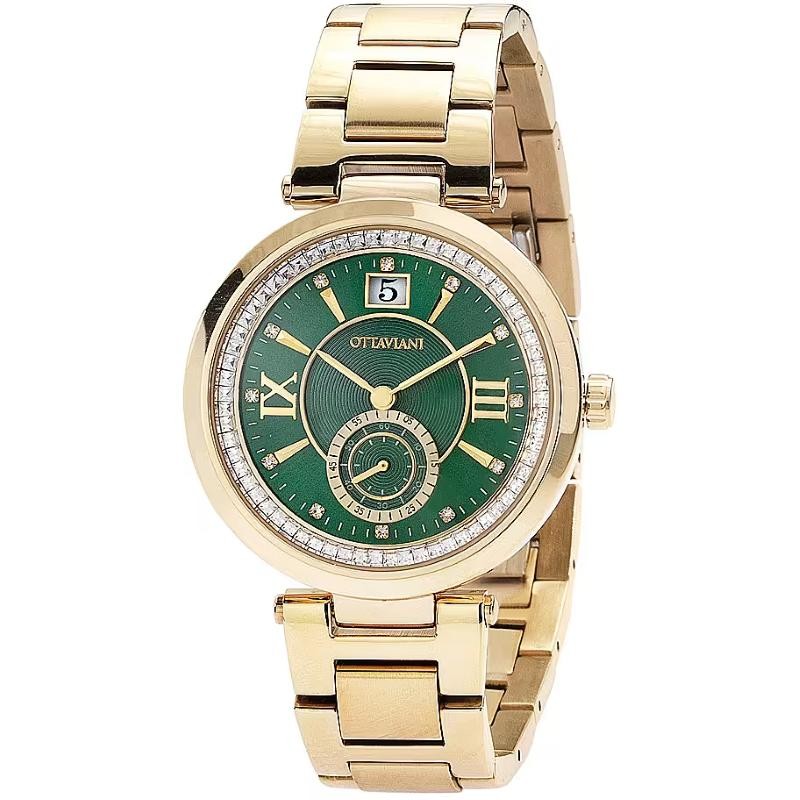 Orologio Donna Solo Tempo OTTAVIANI 15359GR con Cinturino Acciaio e Datario