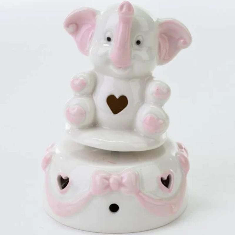 CARILLON GIOSTRA LE STELLE 3541231 IN CERAMICA ROSA