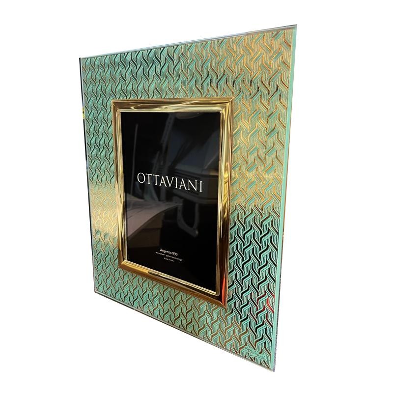 Cornice Portafoto Diamante OTTAVIANI 6017TCO in Cristallo 25x30 cm
