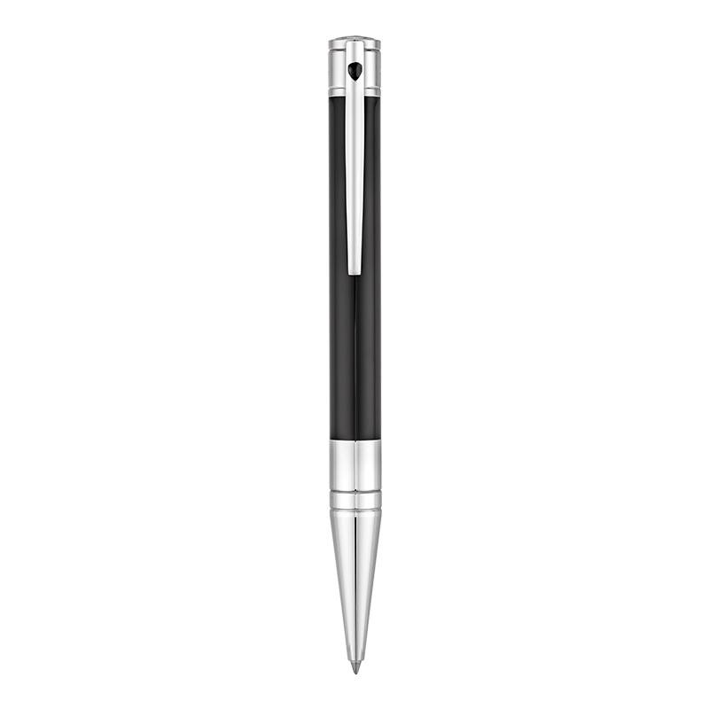 Penna Roller DUPONT PARIS 265200 Bicolore Nero e Argento