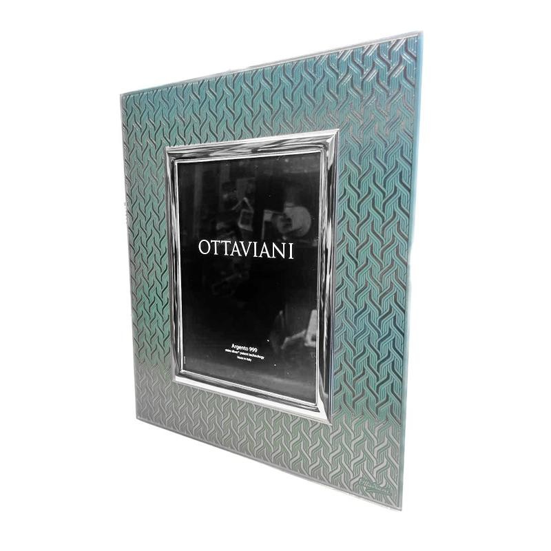 Cornice Portafoto Diamante OTTAVIANI 6017TC in Cristallo 25x30 cm