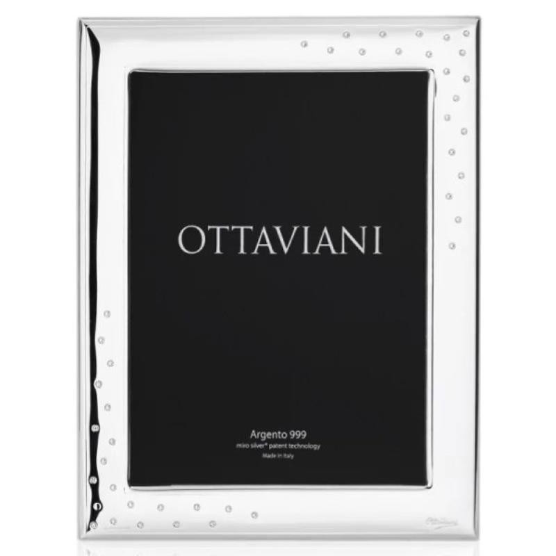 Cornice Portafoto OTTAVIANI 1015B Argento Notte Stellata 9x13 cm
