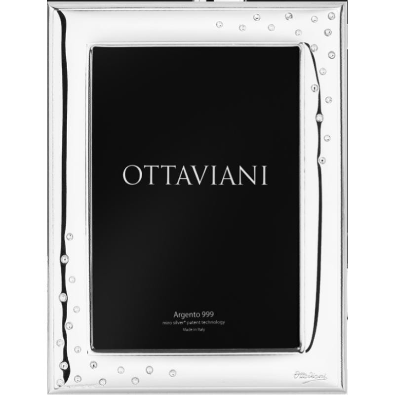 Cornice Portafoto Ottaviani 1015A Argento Notte Stellata 13x18cm