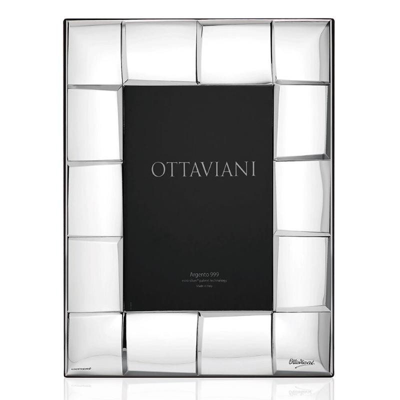 Cornice Portafoto OTTAVIANI 4004B Argento Square 10x15 cm